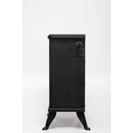 Home FKK12 Szabadon álló elektromos látványkandalló, 1900 W, 2 fokozat, felső kifújási pont