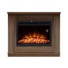 Home FKKF06 + FKKI 03 KIT FKK CALGARY beépíthető elektromos látványkandalló kerettel, admiral dió