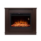 HOME FKKF 02 MILANO tobacco bükk keret kandallóbetéthez  (csak keret ) látvány kandallóhoz