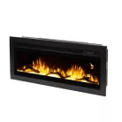 HOME FKKI08 wifi beépíthető/fali elektromos látványkandalló,  wifi-s kandalló fűtésre optimalizált max. 2000 W, fényeffekt, 2 fokozat, heti időzítés, távirányító