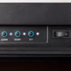 HOME FKKI 03 Beépíthető elektromos látványkandalló + távirányító, 1000 W / 2000 W Beépíthető látványkandalló-betét