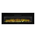 Beépíthető vagy falra szerelhető elektromos kandalló, 127 cm, távirányító, színválasztás, természetes égés hatás, időzítő, színes láng, teljesítmény 2000 W Beépíthető látványkandalló