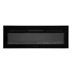   Home FKKI 06 beépíthető vagy falra szerelhető elektromos látványkandalló, 1000W/2000W, heti program, távirányító