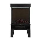 Home FKK 07 szabadon álló panoráma elektromos kandalló, 600W/1200W, fekete