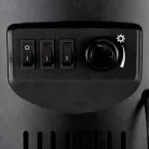 Home FKK 14 Elektromos kandalló, 1000W/2000W, Álló, Fekete Elektromos látványkandalló, álló, fekete, hengeres