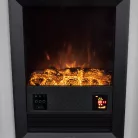 Home FKK 18 Szabadon álló elektromos kandalló, 1000W/2000W, Távirányító,hangulatvilágítás, Fehér Szabadon álló látványkandalló, fehér