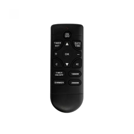 Home FKK 18 Szabadon álló elektromos kandalló, 1000W/2000W, Távirányító,hangulatvilágítás, Fehér Szabadon álló látványkandalló, fehér