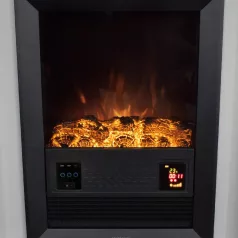   Home FKK 18 szabadon álló elektromos kandalló, 1000W/2000W, fehér