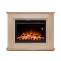   Home FKKF 03 + FKKI 03 KIT FKK Bologna beépíthető elektromos látványkandalló kerettel, sonoma