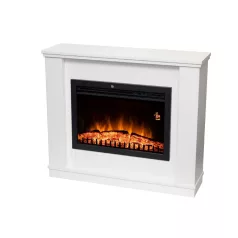   Home FKKF 01 + FKKI 03 KIT FKK Bora Bora beépíthető elektromos látványkandalló kerettel, fehér