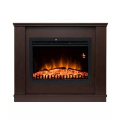   Home FKKF 02 + FKKI 03 KIT FKK Milano beépíthető elektromos látványkandalló kerettel, bükk