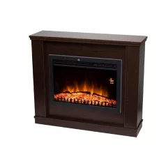   Home FKKF 02 + FKKI 03 KIT FKK Milano beépíthető elektromos látványkandalló kerettel, bükk