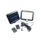 NORD FKLP 200 Nagy fényerejű Napelemes mozgásérzékelős Led lámpa 200 Lumen Szolár paneles LED reflektor PIR mozgásérzékelővel 100 LED napelemes LED reflektor mozgásérzékelővel