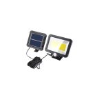 NORD FKLP 200 Nagy fényerejű Napelemes mozgásérzékelős Led lámpa 200 Lumen Szolár paneles LED reflektor PIR mozgásérzékelővel 100 LED napelemes LED reflektor mozgásérzékelővel