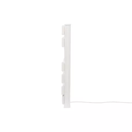 HOME FKTW150W fali elektromos törölközőszárító, 150 W, LED kijelző, IPX4, alumínium, fehér színű