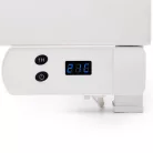 HOME FKTW150W fali elektromos törölközőszárító, 150 W, LED kijelző, IPX4, alumínium, fehér színű