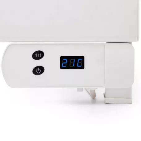 HOME FKTW150W fali elektromos törölközőszárító, 150 W, LED kijelző, IPX4, alumínium, fehér színű
