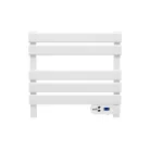 HOME FKTW150W fali elektromos törölközőszárító, 150 W, LED kijelző, IPX4, alumínium, fehér színű