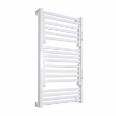   HOME FKTW345W fali elektromos törölközőszárító, 345 W, visszajelző LED, 4 program, IPX1, 2 zónás vezérlés, fehér színű