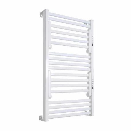 HOME FKTW345W fali elektromos törölközőszárító, 345 W, visszajelző LED, 4 program, IPX1, 2 zónás vezérlés, fehér színű