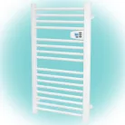 Home FKTW 501 fali elektromos törölközőszárító, 500W, LCD, fehér