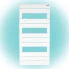 Home FKTW 502 fali elektromos törölközőszárító, 500W, távirányító, fehér