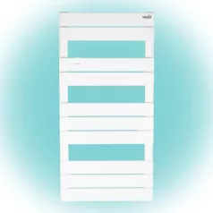   Home FKTW 502 fali elektromos törölközőszárító, 500W, távirányító, fehér