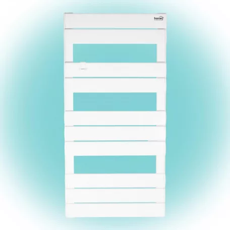 Home FKTW 502 fali elektromos törölközőszárító, 500W, távirányító, fehér