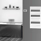 Home FKTW 502 fali elektromos törölközőszárító, 500W, távirányító, fehér