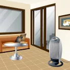 Home FK 21 Hősugárzó, Halogén, Oszcillálás, IP20, 1200W, 52 cm