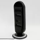 Home FK 231 álló elektromos halogén hősugárzó fűtőtest, 400W/800W/1200W, oszcillálás, IP20 védelem, fekete/ezüst