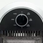 Home FK 23 álló elektromos halogén hősugárzó fűtőtest, 400W/800W/1200W, oszcillálás, IP20 védelem, fekete/ezüst