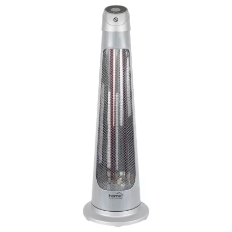 Home FK 252 álló elektromos karbon és halogén kombinált fűtőtest, 1200W/1200W, IPX4 védelem, távirányító, ezüst