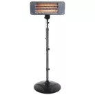 Home FK 272 álló kvarccsöves kültéri hősugárzó, 650W/1350W, IPX4 védelem