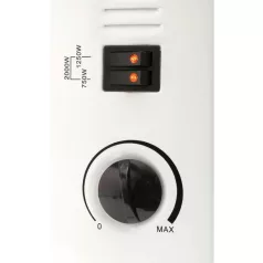   HOME FK 33 Konvektor fűtőtest, 750/1250/2000W, Fehér Konvektor fűtőtest, hordozható