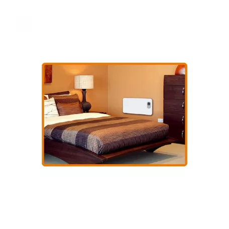 HOME FK 420 WIFI Smart fűtőpanel, IP44, wifi-s, hordozható és falra szerelhető, 1000W / 2000W Smart fűtőtest Tuya App-pal