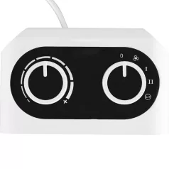   Home FK 51 álló elektromos kerámia fűtőtest, 1000W/1500W, oszcillálás, mechanikus termosztát, fehér