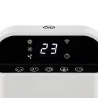 Home FK 53 WIFI Smart álló kerámia fűtőtest, 1000W/2000W, Távirányító, Időzítő, Álló, Fehér TUYA App-pal Smart álló kerámia fűtőtest