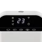 Home FK 53 álló elektromos smart kerámia fűtőtest, 1000W/2000W, oszcillálás, távirányító, fehér