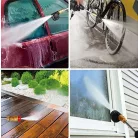 Flinke hydrojet max akkumulátoros nagynyomású mosó Vezeték nélküli, többcélú hordozható magasnyomású akkus gőzborotva fk-tp 2300