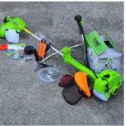 Flinke FK-2025 Benzines Fűkasza 5,8 LE 65ccm 18 részes 2023-s modell ipari kivitel japán motoros professszionális bozótvágó anti vibációs system 15m Damillal