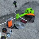 Flinke FK-2025 Benzines Fűkasza 5,8 LE 65ccm 18 részes 2023-s modell ipari kivitel japán motoros professszionális bozótvágó anti vibációs system 15m Damillal