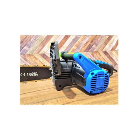 Flinke Láncfűrész 4200 W Elektromos láncfűrész FK-6060 2023-s új típus erősített vágólap 405mm automatikus olajzás kék 2db lánc szettel