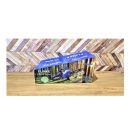 Flinke Láncfűrész 4200 W Elektromos láncfűrész FK-6060 2023-s új típus erősített vágólap 405mm automatikus olajzás kék 2db lánc szettel