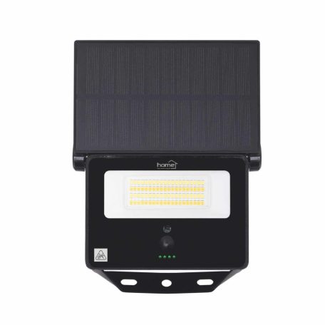 HOME FLP1101SOLAR napelemes LED reflektor, 28 db SMD LED, 1100 lumen, 3 féle színhőmérséklet, mozgásérzékelő, távirányító, IP65