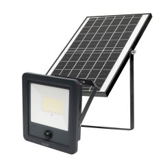   Home FLP1800SOLAR napelemes LED reflektor, 112 db SMD LED, 1800lm, mozgásérzékelő, IP65 védettség, szolárpanel, távirányítható