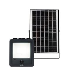   Home FLP1800SOLAR napelemes LED reflektor, 112 db SMD LED, 1800lm, mozgásérzékelő, IP65 védettség, szolárpanel, távirányítható