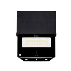   HOME FLP1801SOLAR napelemes LED reflektor, 80 db SMD LED, 1800 lumen, 3 féle színhőmérséklet, mozgásérzékelő, távirányító, IP65