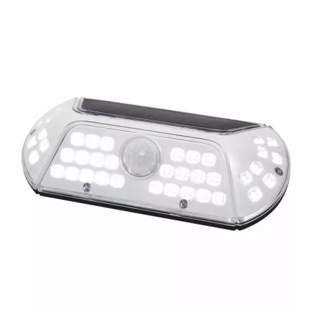 HOME FLP301SOLAR napelemes LED reflektor, 40 db SMD LED, 300 lumen, PIR mozgásérzékelő, IP44, 18650-es akkumulátor