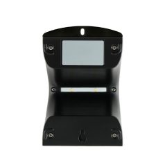   Home FLP 2/BK SOLAR napelemes LED lámpa, 120° mozgásérzékelő, időjárásálló, 1,5 W, 200 lm, elöl 6000 K, hátul 3000 K